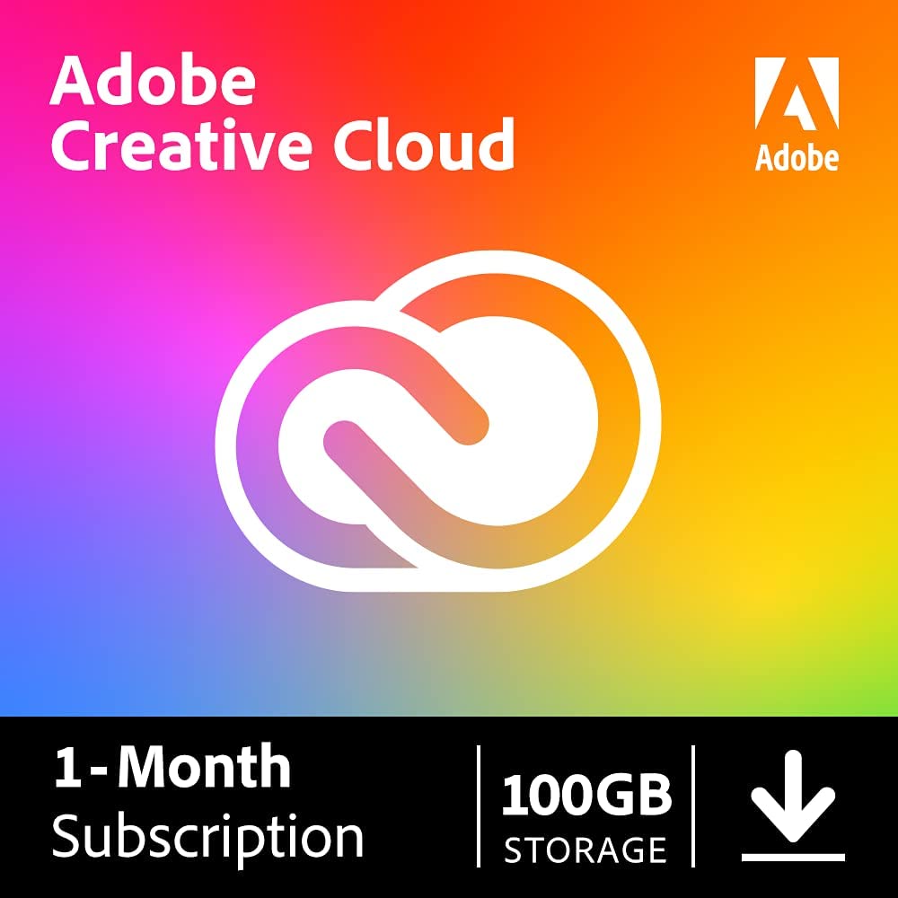Adobe Creative Cloud — All Apps, 1 Month Key